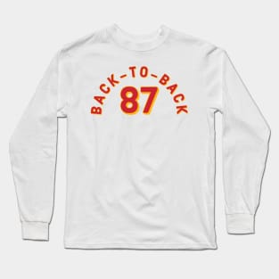 Back to back Super Bowl champions Long Sleeve T-Shirt